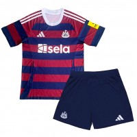 Camisa de Futebol Newcastle United Bruno Guimaraes #39 Equipamento Secundário Infantil 2024-25 Manga Curta (+ Calças curtas)